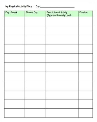 Fitness Log 